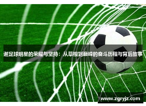谢足球明星的荣耀与坚持：从草根到巅峰的奋斗历程与背后故事